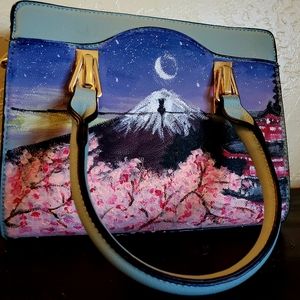 Hand painted purse